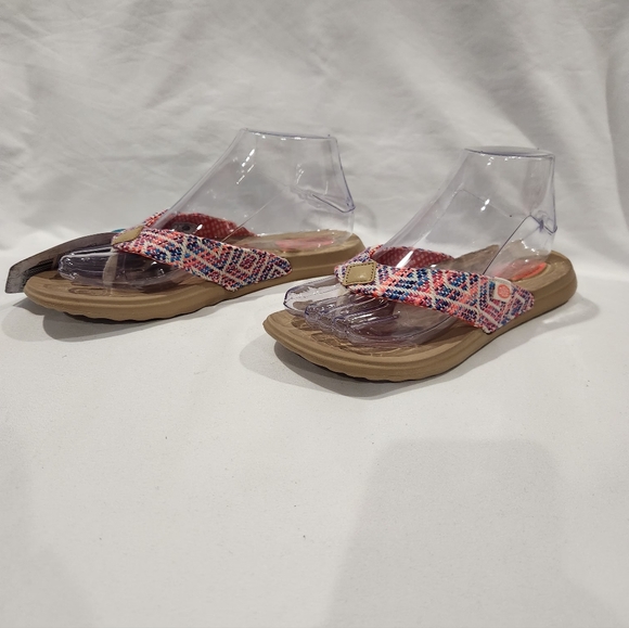 NWT Hey Dude Christi Flip Surf Baja Multicolor Sandals - Picture 3 of 8